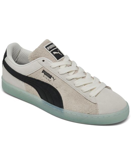 PUMA Suede Classic Mist Casual Sneakers From Finish Line in Gray for Men Lyst