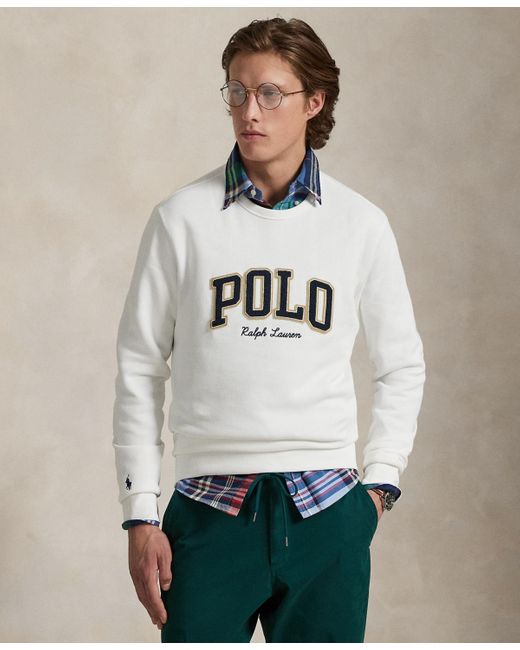 Polo Ralph Lauren Natural Logo Fleece Sweatshirt for men