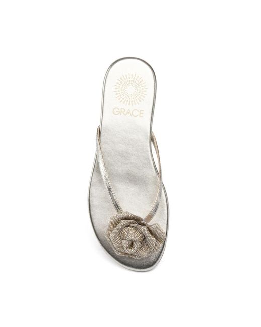 Grace White Sicily Sandal