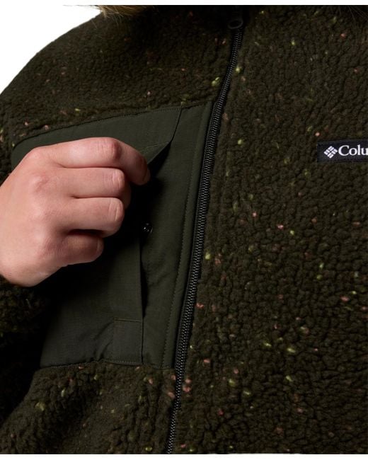 Columbia Black Stellar Path Full Zip Bomber Jacket