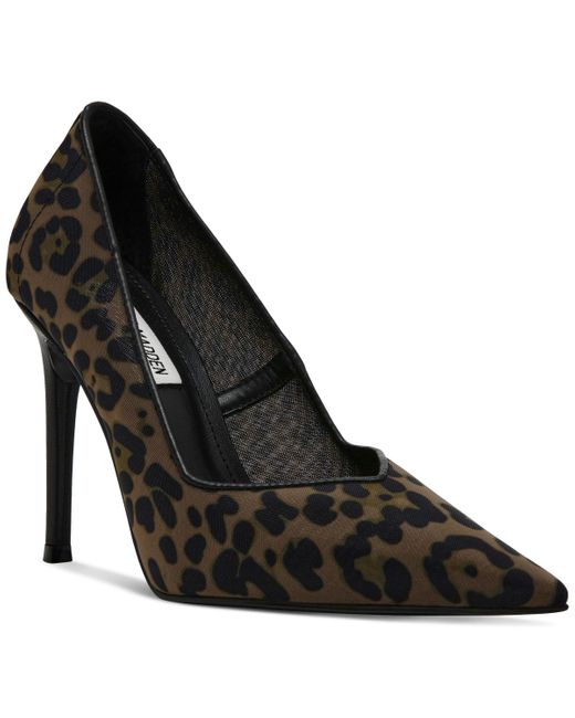 Steve Madden Black Raz Pointed-toe Stiletto Pumps