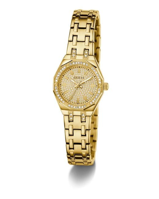 Guess Metallic Analog Watch