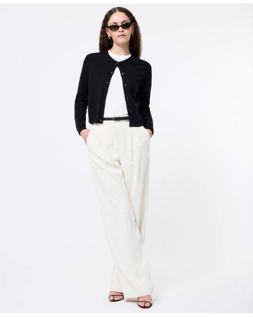 French Connection Black Cosysoft Fitted Cardigan Sweater