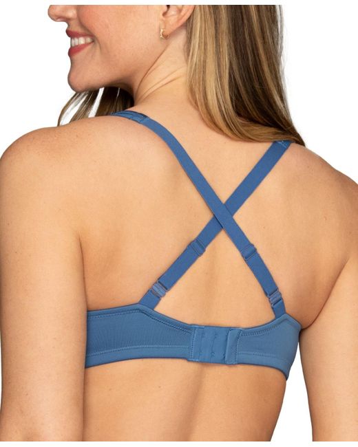 Vanity Fair Blue Vanity Fair Body Caress Full Coverage Wireless Bra 72335