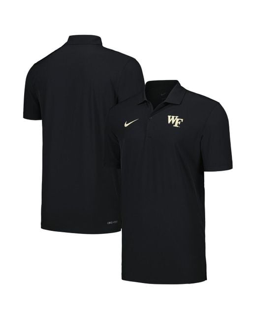 wake forest nike polo