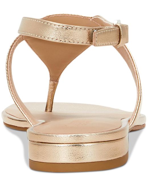 【ラルフローレン】Everly Thong Flat Sandals Lauren Ralph Lauren Women's Everly Thong Flat Sandals - Macy's