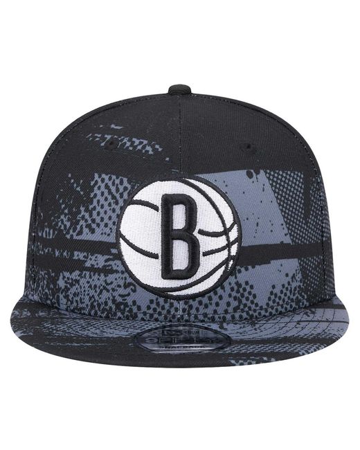 KTZ Blue Brooklyn Nets Tip-off 9fifty Snapback Hat for men