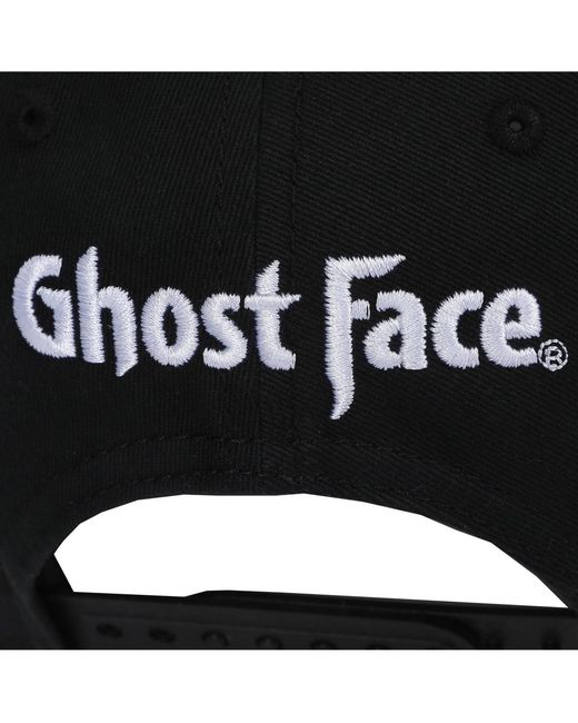 Ghostface Black Character Embroidered Aop Baseball Cap for men