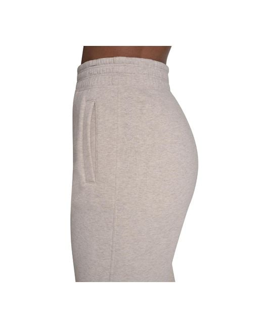 Calvin Klein Natural Performance High-waist Straight-leg Sweatpants