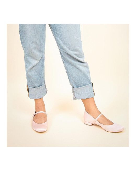 Alterre Pink twiggy Customizable Ballet Flats