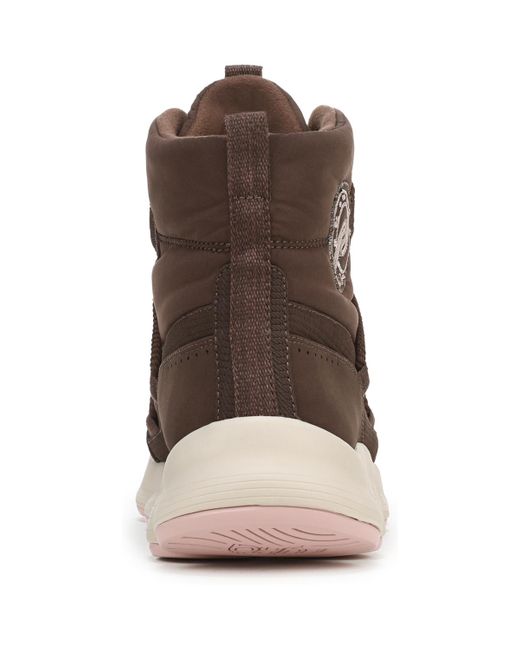 Ryka Brown Podflow-boot Lace Up Sneaker Boots