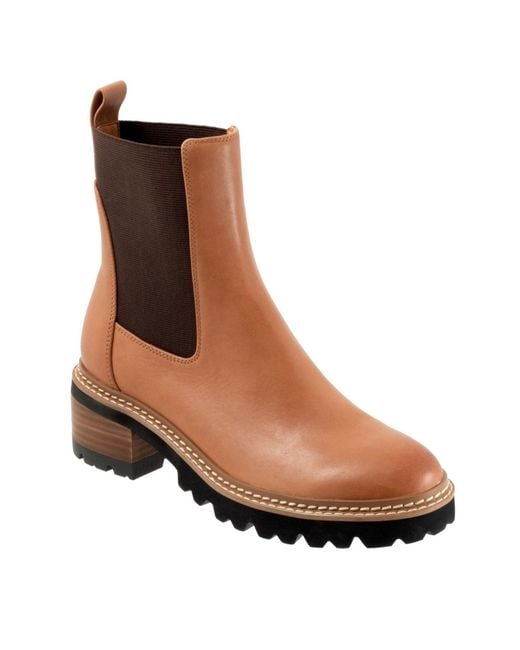 EOS FOOTWEAR Brown Linear Boot