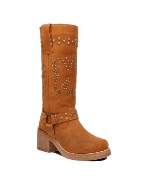 Dingo Brown Troubadour Leather Boot