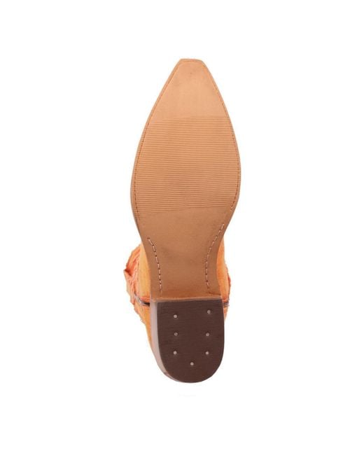 Dingo Orange Big Easy Denim Boot for men