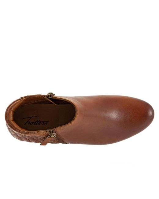 Trotters Brown Major Bootie