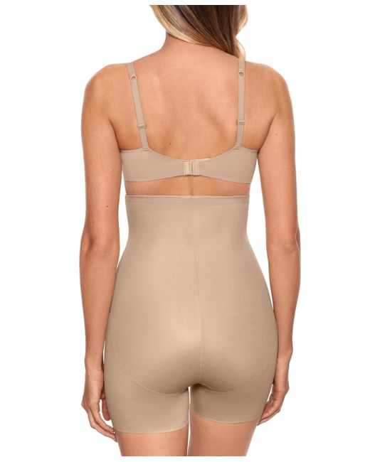 Miraclesuit White Tummy Tuck Extra Firm High-waist Boyshort 2416