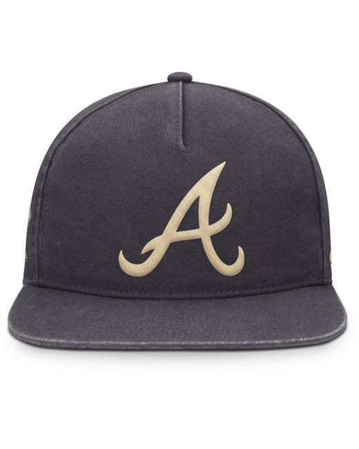 Nike Blue Atlanta Braves Monotone Pro Adjustable Hat for men