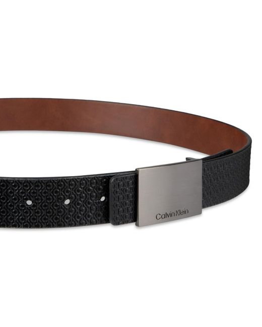 Calvin Klein Brown 4-in-1 Reversible Leather Strap for men
