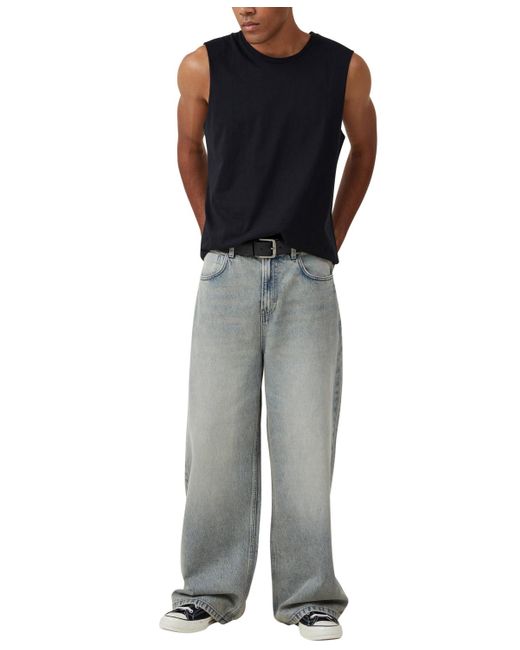 Cotton On Gray Super baggy Jean for men