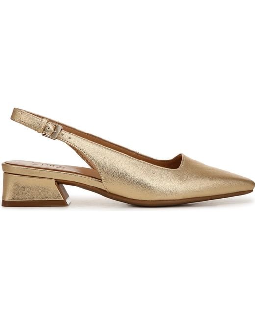 Naturalizer Natural Ginger Snip Toe Dress Slingbacks