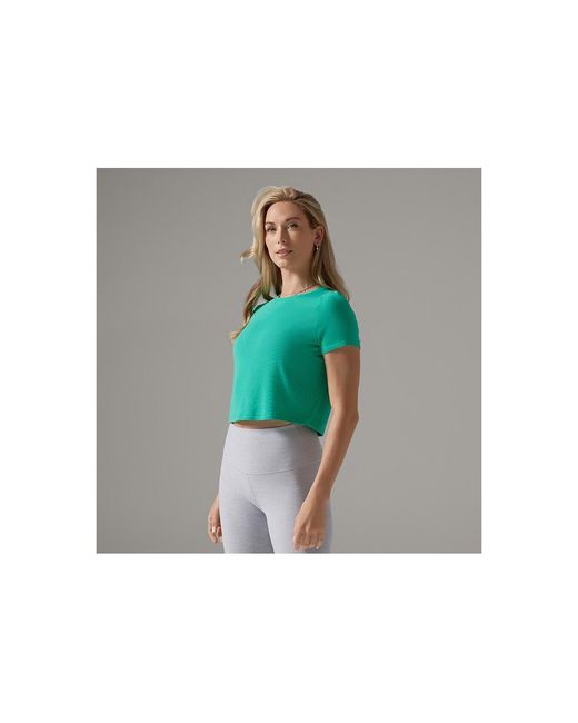 Tavi Green Ribbed Tee