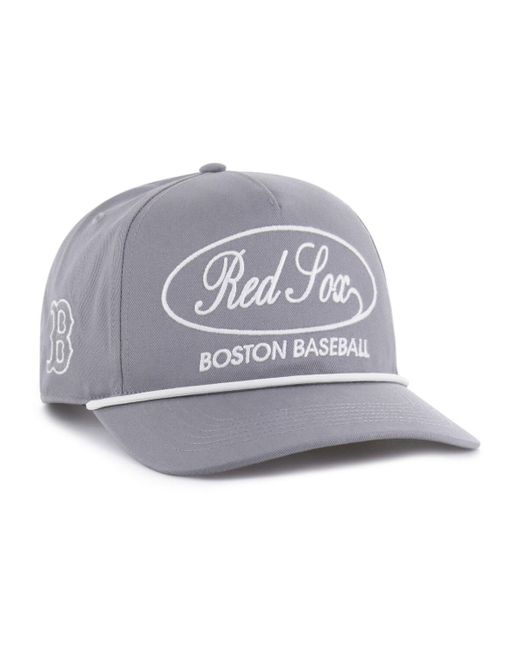'47 Gray Boston Red Sox Foundational Hitch Adjustable Hat