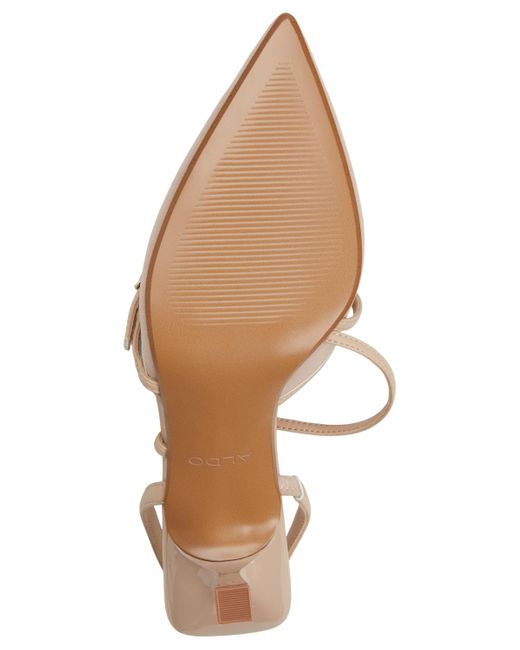 ALDO White Renesme Pointed-toe Slingback Pumps