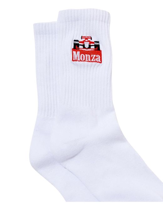 Cotton On White Graphic Sock for men