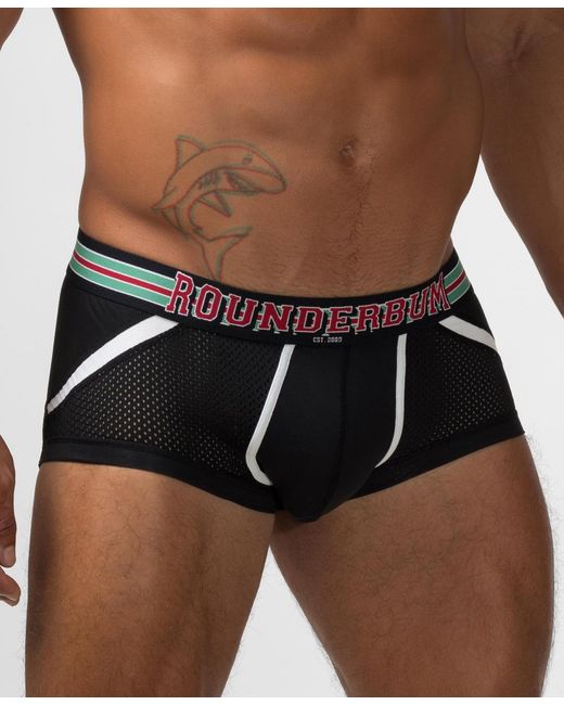Rounderbum Blue Varsity Anatomic Mini Trunk for men