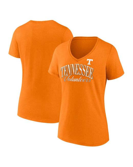 Fanatics Orange Tennessee Volunteers Fundamentals Script Foil T-shirt