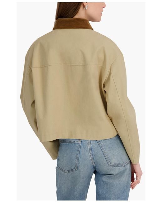 Tahari Multicolor Cotton Barn Jacket