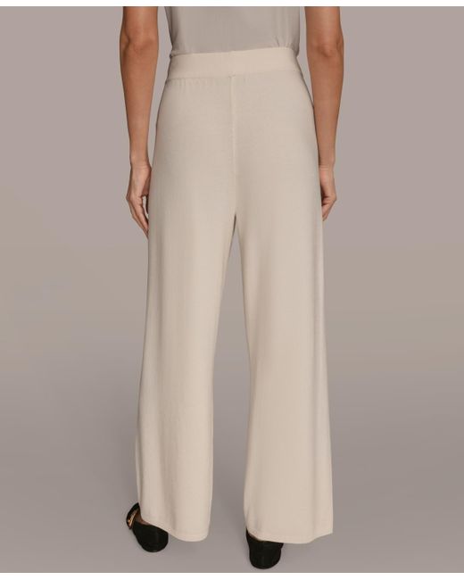 Donna Karan Natural Pull-on Sweater Pants