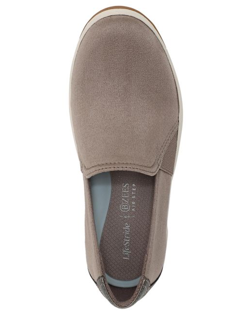LifeStride White Danni Slip-on Sneakers