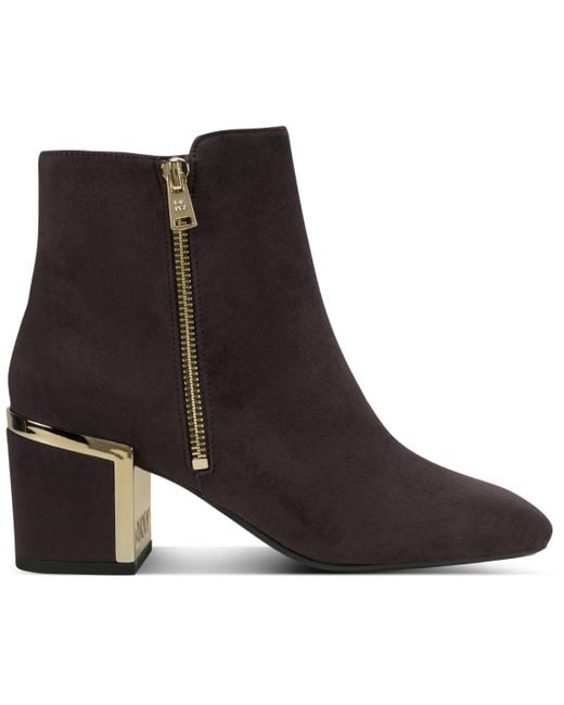 DKNY Black Kylah Booties