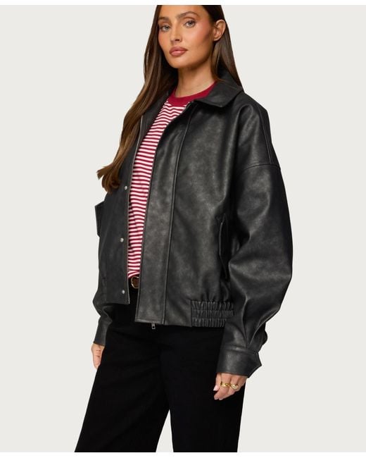 Edikted Gray Mori Oversized Jacket