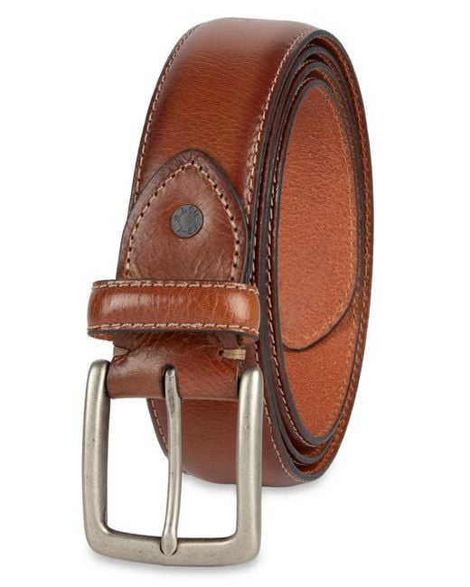 Levi's Brown Elevated Leather Belt for men