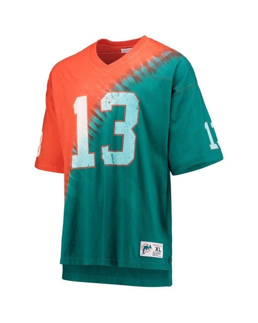 Mitchell & Ness Blue Dan Marino Orange for men