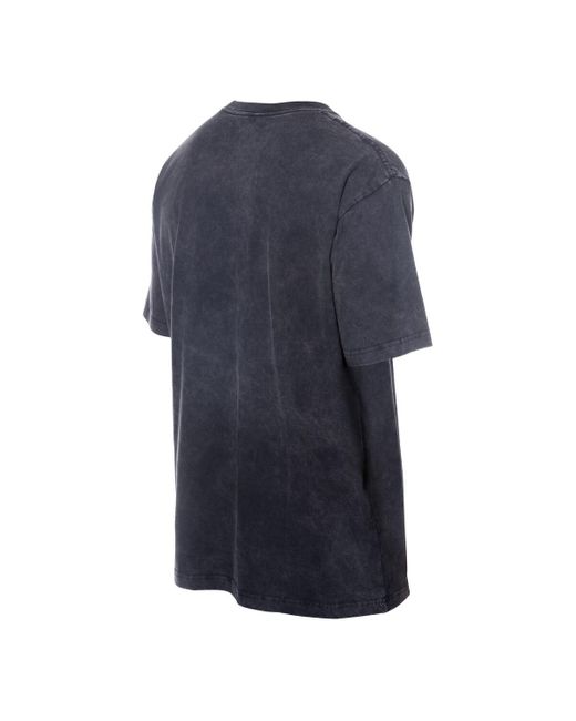 KTZ Blue Sacramento Kings Distressed Sport Classics Enzyme Washed T-shirt for men