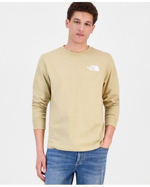 The North Face Natural Evolution Throwback Graphic Long Sleeve Tee for men