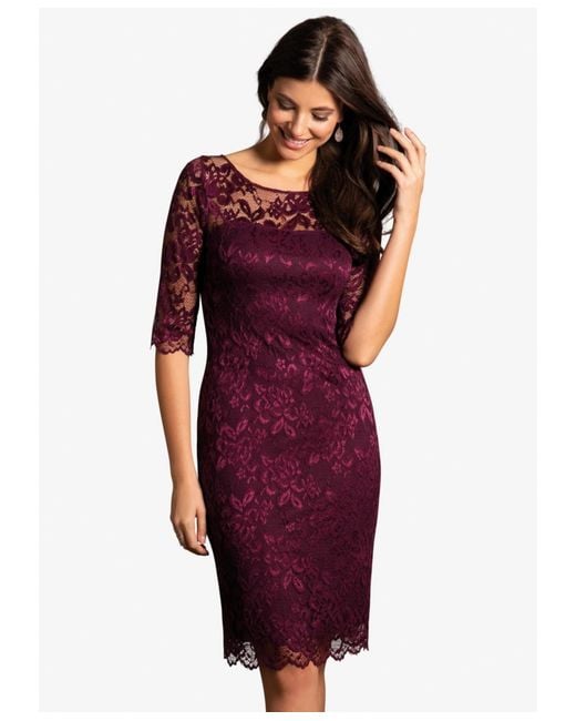 Alie Street London Red Lila Dress