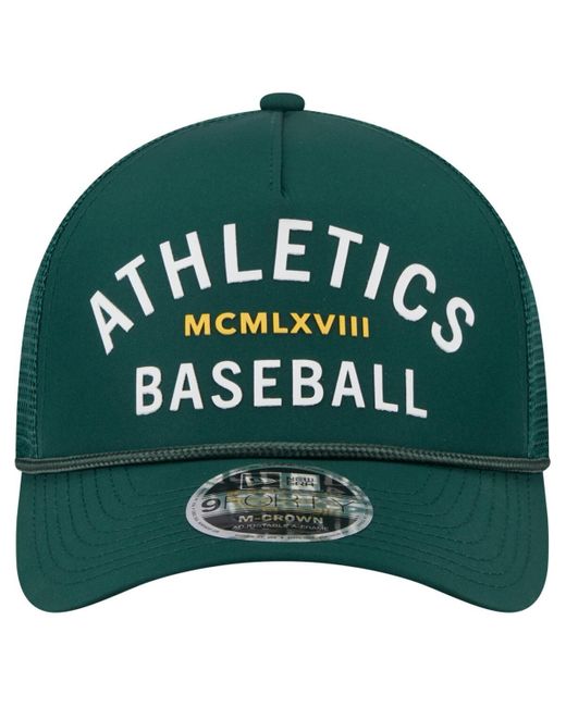 KTZ Green Athletics Minimalist 9forty A-frame Adjustable Hat for men