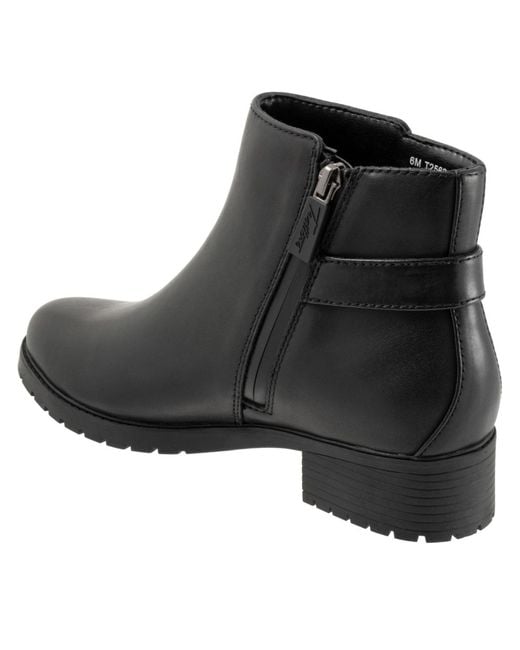 Trotters Black Marigold Boot
