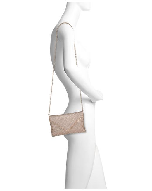 Badgley Mischka Natural Woman's Noemi Crystal Envelope Clutch