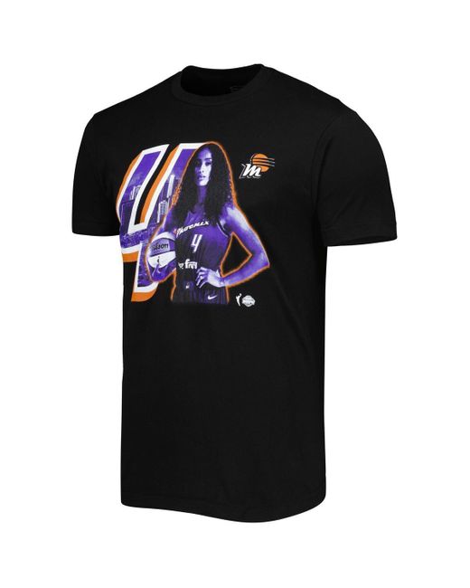 Stadium Essentials Black Skylar diggins-smith Phoenix Mercury Player Skyline T-shirt for men