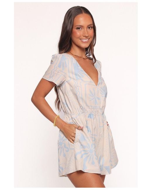 Petal & Pup White Maiah Romper