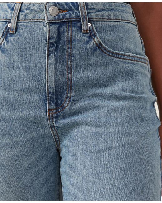Cotton On Blue Curvy Stretch Straight Jean