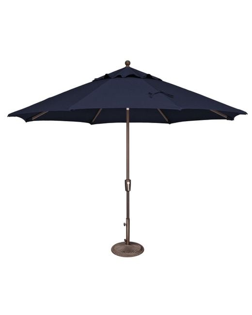 Mondawe Blue 11ft Octagon Patio Umbrella