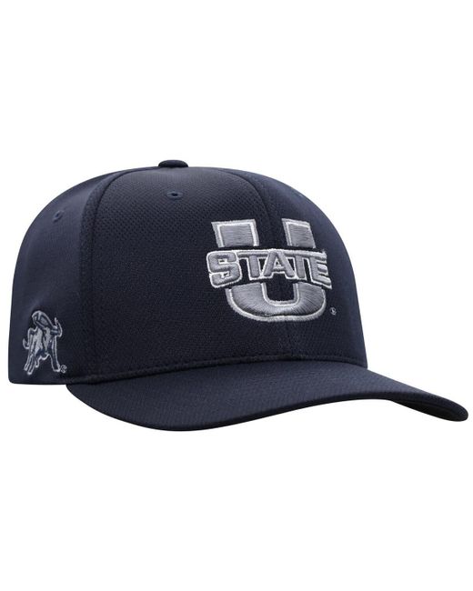 Top Of The World Blue Utah State aggies Reflex Flex Hat for men