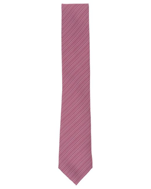 Alfani Gray Balaton Textured Stripe Tie for men