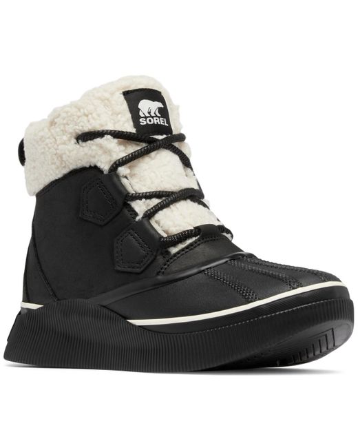 Sorel Black Out N About Iv Chillz Waterproof Booties